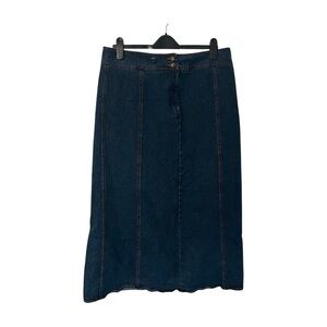 American Eagle Maxi Denim Skirt